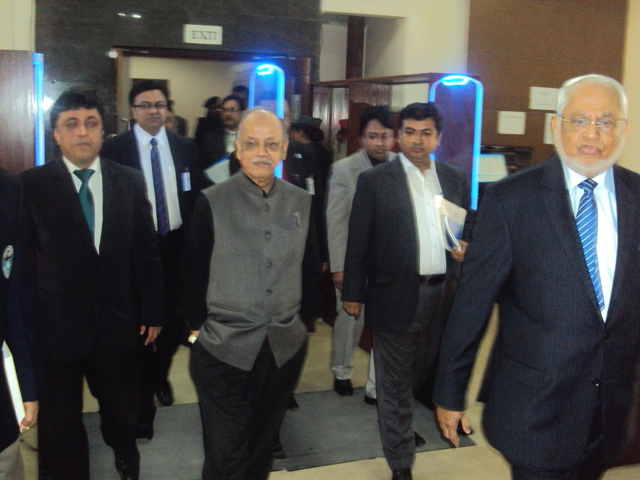 Chairman of UGC Visited NSU Library