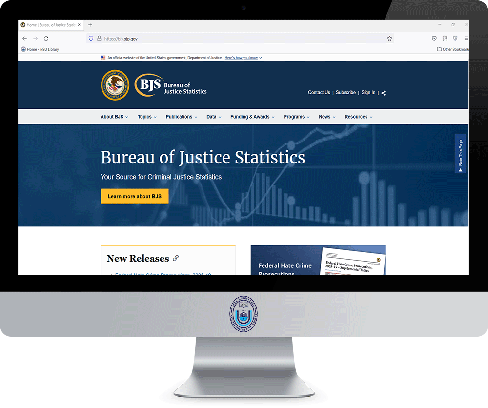 Bureau Of Justice Statistics - NSU Library