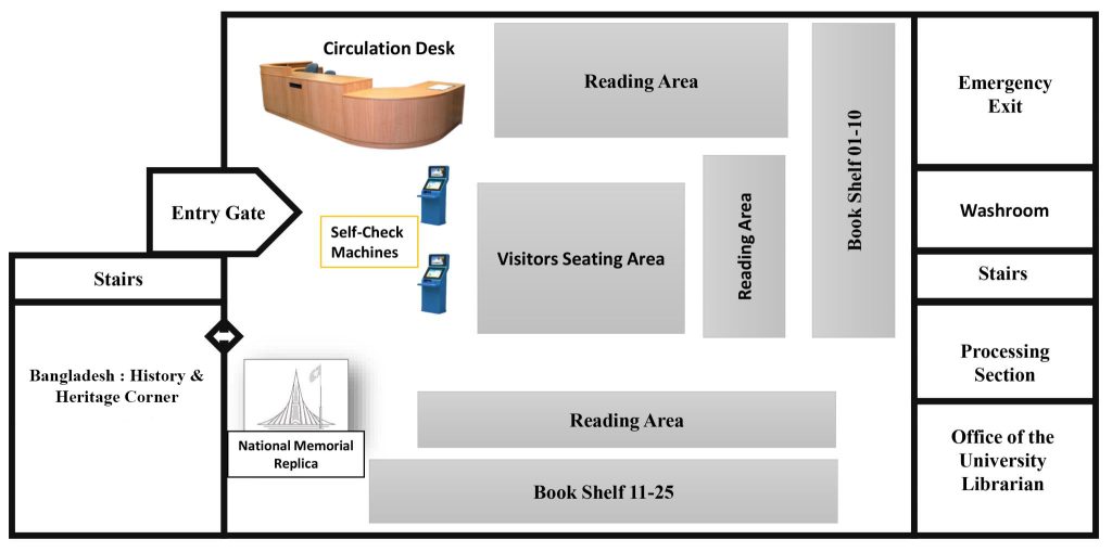 Nsu Course Map NSU Library Collection Map - NSU Library