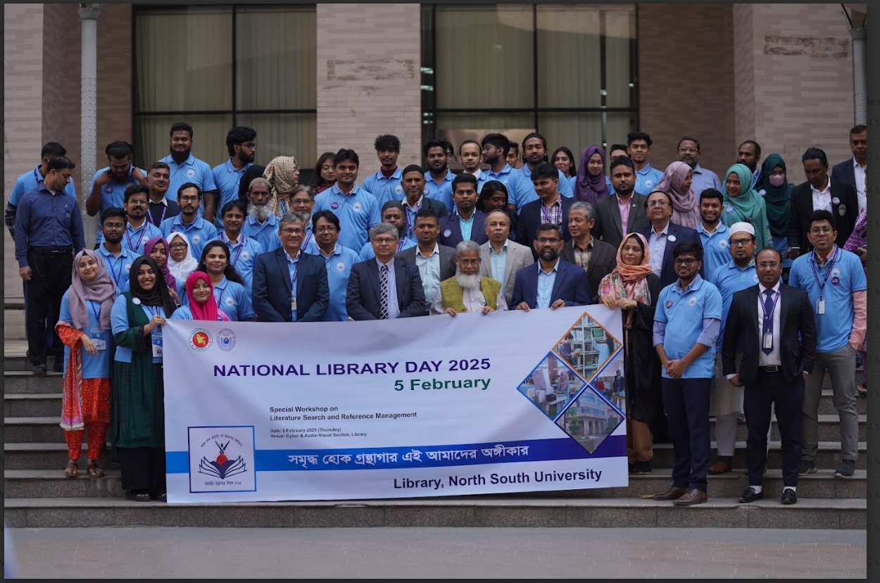 North South University (NSU) Library celebrated ‘National Library Day 2025