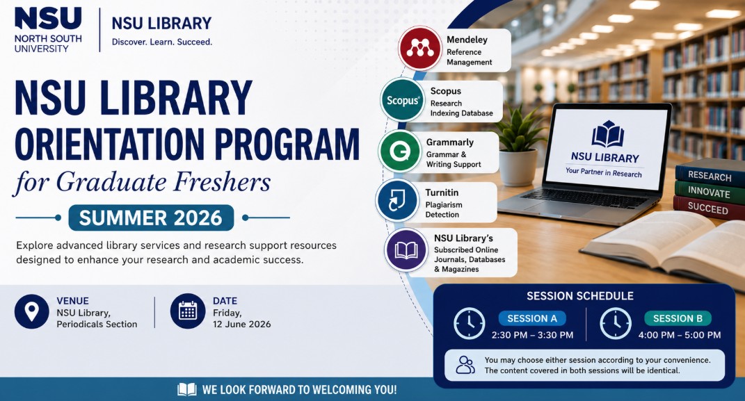 NSU Library Graduate Orientation
